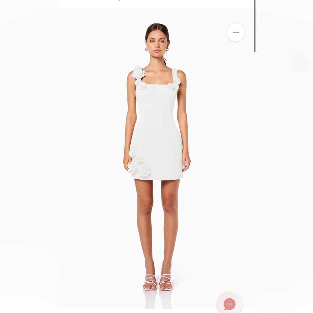 Elliatt White Floral Mini Dress